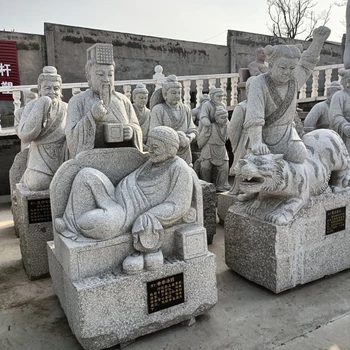 仿古石雕二十四孝雕塑廠家,二十四孝石雕雕像