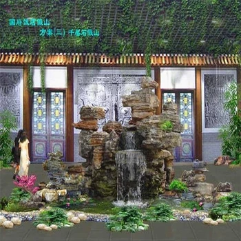 鄂托克前旗水泥塑石假山制作廠家-假山施工隊-上門安裝