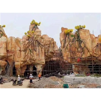 雄安新區(qū)水泥塑石假山制作廠家-假山施工隊-上門安裝