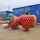 玻璃鋼草莓雕塑圖
