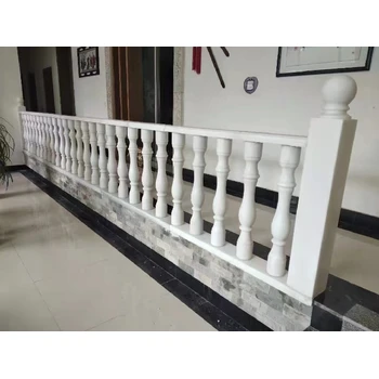 別墅陽臺(tái)庭院泳池樓梯園林石欄桿現(xiàn)代簡(jiǎn)約石欄桿