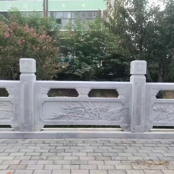 古典園林大理石漢白玉花崗巖石欄桿歐式石欄桿