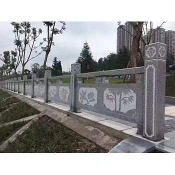 別墅陽臺庭院泳池樓梯園林石欄桿現(xiàn)代簡約石欄桿