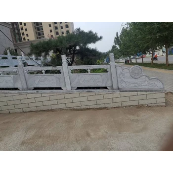 河北新樂批發(fā)漢白玉花崗巖石欄桿湖南株洲縣漢白玉花崗巖石欄桿