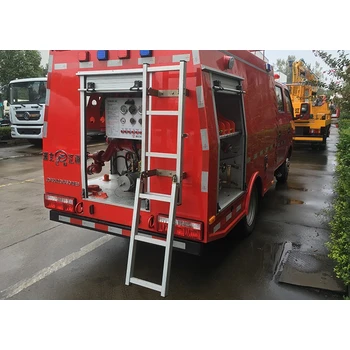 水罐消防車(chē)罐頂爬梯,慶鈴消防車(chē)尾爬梯廠家