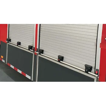 豪沃消防車鋁合金卷簾門價格,消防車卷簾門