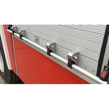 豪沃消防車鋁合金卷簾門價格,消防車卷簾門