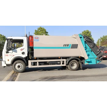 南開東風(fēng)國六8方壓縮垃圾車包送車掛桶垃圾車
