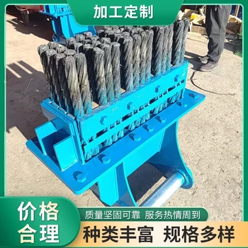 蘇州溫建仰拱鋼刷加密刷毛,仰拱清理器