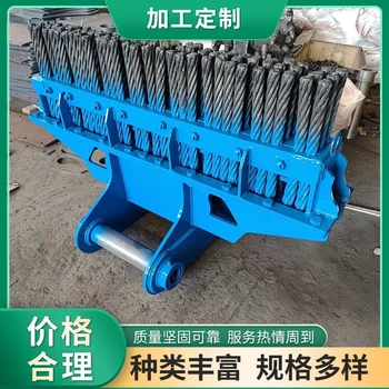 蘇州溫建仰拱鋼刷加密刷毛,仰拱清理器