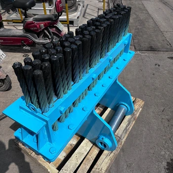 西青溫建仰供鋼刷清灰,仰拱清掃刷頭