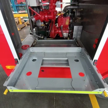 消防車泵平托,慶鈴消防車器材滑動托架