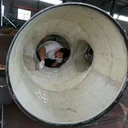 遼寧康平縣高耐磨陶瓷彎頭工藝