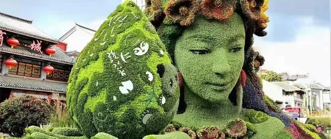 2026年7月靠譜的五色草造型定制推薦，仿真綠雕/雕塑/景觀小品/藤編涼亭/網(wǎng)紅天梯/標(biāo)識標(biāo)牌，五色草造型品牌口碑推薦