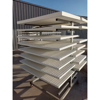 5CM電纜防火涂層板耐高溫阻燃白色無機(jī)防火隔板