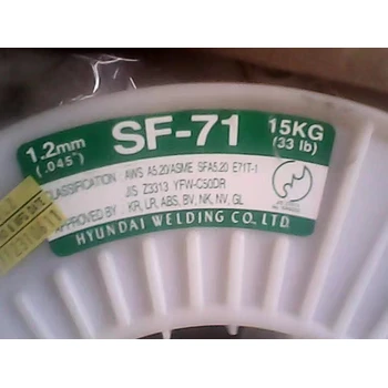韓國現(xiàn)代HYUNDAISuperflux55LP×H-14埋弧焊絲及焊劑