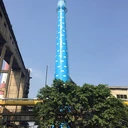 電廠煙囪寫字刷油漆美化