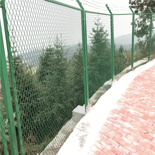 鋼板網(wǎng)金屬護(hù)欄網(wǎng)四川實(shí)體工廠場(chǎng)地隔離菱形孔護(hù)欄網(wǎng)框架護(hù)欄網(wǎng)