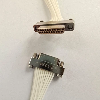 自產(chǎn)可控插頭MDC1-37PL錦宏牌低頻系列壓接電纜微矩形連接器