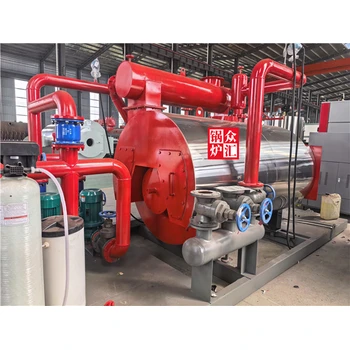 化工廠集裝箱燃油蒸汽鍋爐0.5噸2.5MPa撬裝鍋爐