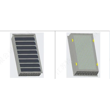 防水防塵消聲百葉機(jī)房電站降噪通風(fēng)一體化百葉窗