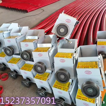 牛筋管絞龍吸糧機小麥裝車上料機軟管輸送機