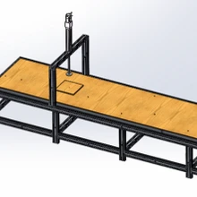 輕鋼龍骨靜載沖擊綜合性能試驗機