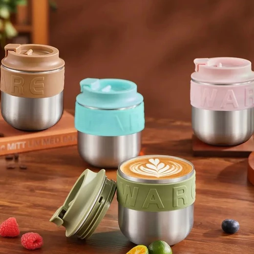 不銹鋼真空禮品保溫杯予己溫柔贈(zèng)人深情上海思樂得