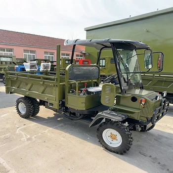 農(nóng)用四不像運(yùn)輸車(chē)四驅(qū)柴油全地形通用爬山虎自卸車(chē)四輪農(nóng)用車(chē)