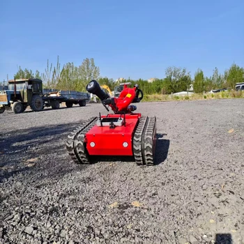 爬坡越障履帶消防設備移動式噴射裝置工礦應急防護器材