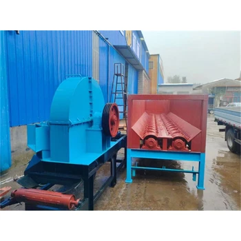 廣東韶關(guān)全自動(dòng)樹(shù)枝竹子粉碎切片機(jī)