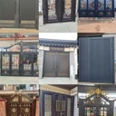 圍墻護(hù)欄別墅庭院花園鋁藝柵欄陽(yáng)臺(tái)室外欄桿院子防護(hù)欄鋁合金圍欄