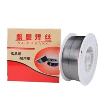 YD605耐磨藥芯焊絲輥壓機(jī)擠壓輥堆焊焊絲