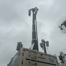 12米10米方管絲杠電動(dòng)升降桅桿8米絕緣纖維絕緣升降桿