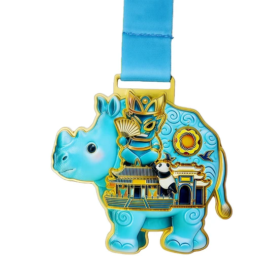 三星堆元素獎(jiǎng)牌城市賽事紀(jì)念獎(jiǎng)?wù)聛?lái)圖定制