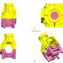 河南三維掃描尺寸測量畫圖澆鑄件逆向建模許昌ug二維圖