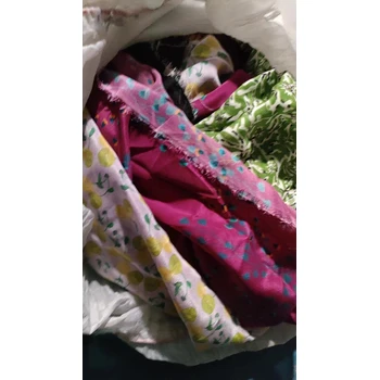 回收絲綢面料真絲處理品