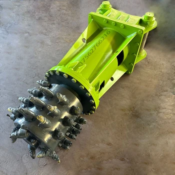 定制多功能挖掘橫向銑挖頭加工液壓巖土銑挖輪廠家