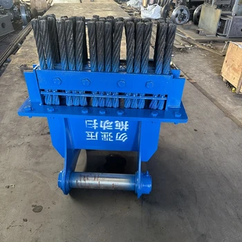 多排鋼刷清理隧道涵洞鋼絲刷廠家