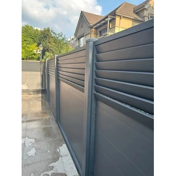 寶雞鋁合金護(hù)欄別墅庭院護(hù)欄陽臺(tái)扶手護(hù)欄百葉隱私護(hù)欄