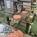 全自動肉餅成型機小型肉餅成型設備雞肉餅成型機