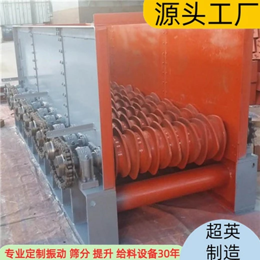 泥石分離滾軸篩泥石篩分設備粘土石頭分離機