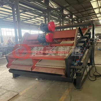 高頻篩選濕沙機械復(fù)頻篩廠家電磁震動篩