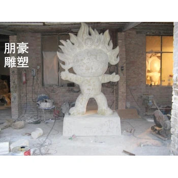 鐵藝福娃雕塑-酒店標(biāo)識(shí)雕塑-現(xiàn)代福娃雕塑生產(chǎn)