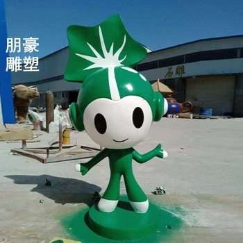 鐵藝福娃雕塑-酒店標(biāo)識(shí)雕塑-現(xiàn)代福娃雕塑生產(chǎn)