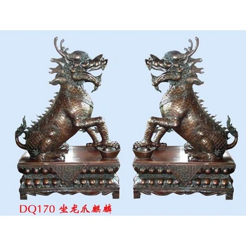 戶外麒麟銅雕-景觀動(dòng)物雕塑工程-現(xiàn)代麒麟銅雕生產(chǎn)