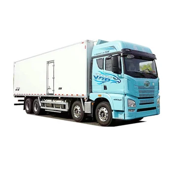 國六藍牌寬駕駛室冷藏車廠家