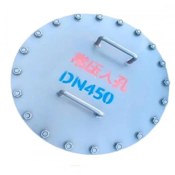 回轉(zhuǎn)蓋對(duì)焊人孔碳鋼不銹鋼人孔材質(zhì)電廠管道配件可定制尺寸