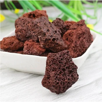 南川1-3cm規(guī)格紅黑色火山巖濾料混凝土回填用陶粒白沸石銷售