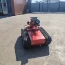 遠(yuǎn)程遙控履帶式滅火車多角度小型撲火機器人大型倉庫救援滅火機